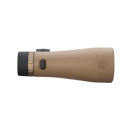 SIG SAUER Canyon HD Durable Fogproof Waterproof IPX-7 Rated Tripod-Adaptable Hunting Binoculars with Multicoated Lenses, Harness Strap, Covers & Case Included, Flat Dark Earth - 12x50mm
