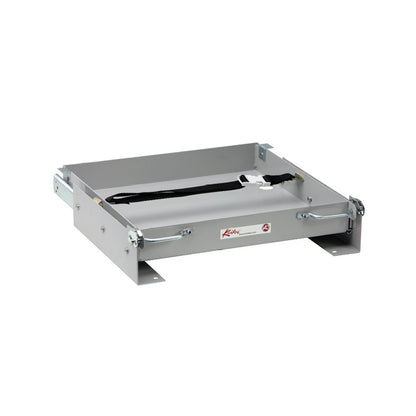 Kwikee 905703010 200 lbs Capacity Battery Tray RV Cargo Storage - 15 3/8" Compartment Fit