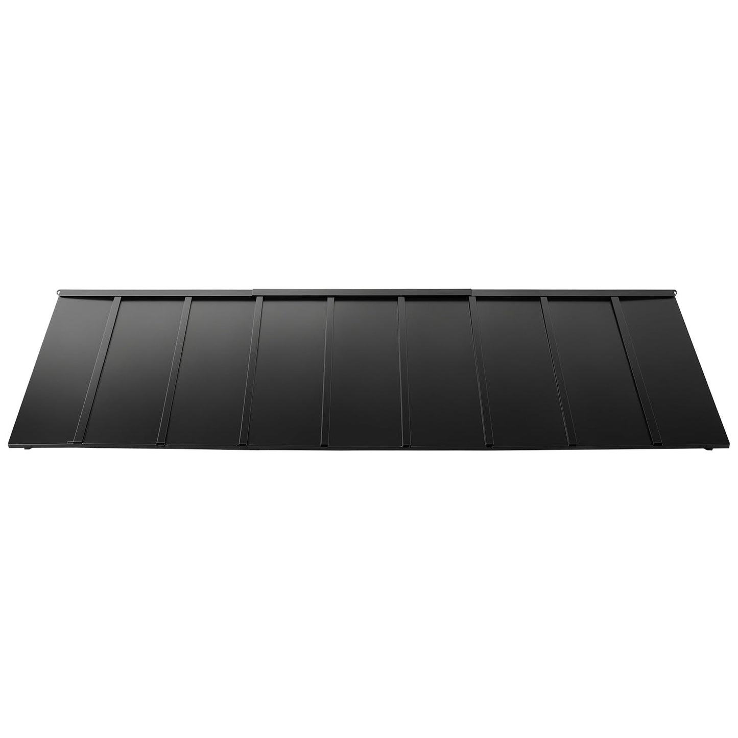 VEVOR Fixed Metal Awning 104 x 36 in, Window Awning Door Canopy, Stable Triangle Steel Frame Awnings for Doors Exterior Rain, Snow & Sunlight Protection for Door Entrance, Windows, Porches, Balconies