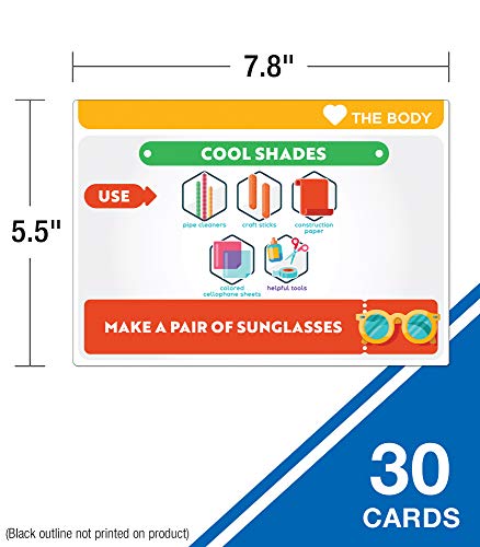 Carson Dellosa Stem Challenge Science Kits for Kids Age 5-7, Plants, Animals, Insects, and Weather 1st Grade, Kindergarten, and Preschool Learning Activities, Educational Games and Experiments