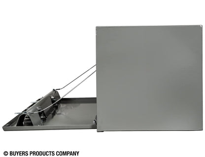 Buyers Products 1702905 Primed Steel Underbody Truck Tool Box, 18 x 18 x 36 Inch, Made In The USA, Primed Contractor Truck Box For Storage and Organization, Durable Job Box