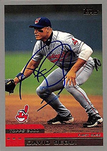 Sports Memorabilia Autograph Warehouse 244700 David Segui Autographed Baseball Card - Cleveland Indians FT 2000 Topps - No. T131