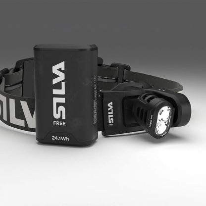 Silva Free S 1200 Lumen Headlamp | Great for Skiing, Trail Running, and Longer Adventures | ISPO Award Winner | Ultralite
