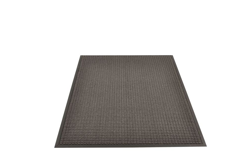 Notrax - 166S0410CH NoTrax 166 Guzzler Rubber-Backed Entrance Mat, for Home or Office 4' X 10' Charcoal, 4' Width x 10' Length