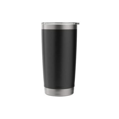 Native American Indian and Wolf Feathers Chief Art Stainless Steel Insulated Tumbler