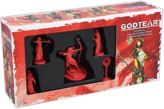 SFG Steamforged Games Godtear The Board Game Bundle: Raith'Marid Lorsann Rangosh and Blackjaw Expansion (4 Items)