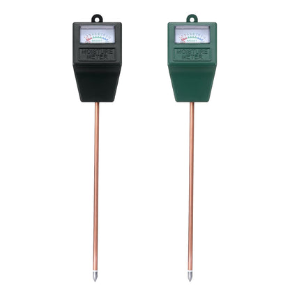 Skiennix Soil Moisture Meter - Accurate Plant Water Tester for Indoor & Outdoor Use | 2-Pack (Black & Green)