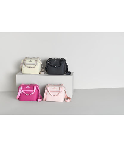 STANLEY All Day Julienne Mini Soft Cooler Bag and Lunch Box 7.4 Quarts | 10 Can Cooler with Handles and Strap | Stays Cold for Hours | Insulated Travel Bag with Zipper | BPA-Free | Fuchsia