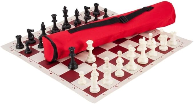 U.S. Chess Quiver Chess Set Combination - Triple Weighted