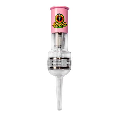 RollBotz Robokone Filler Bead Grinding Mill with Funnel USB Chargeable Pink…
