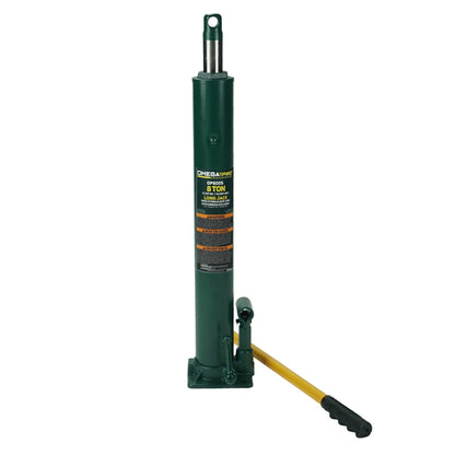 Omega Pro Hydraulic Long Ram Jack - 8 Ton Capacity with Flat Base for Auto Garage Shop,OP800S
