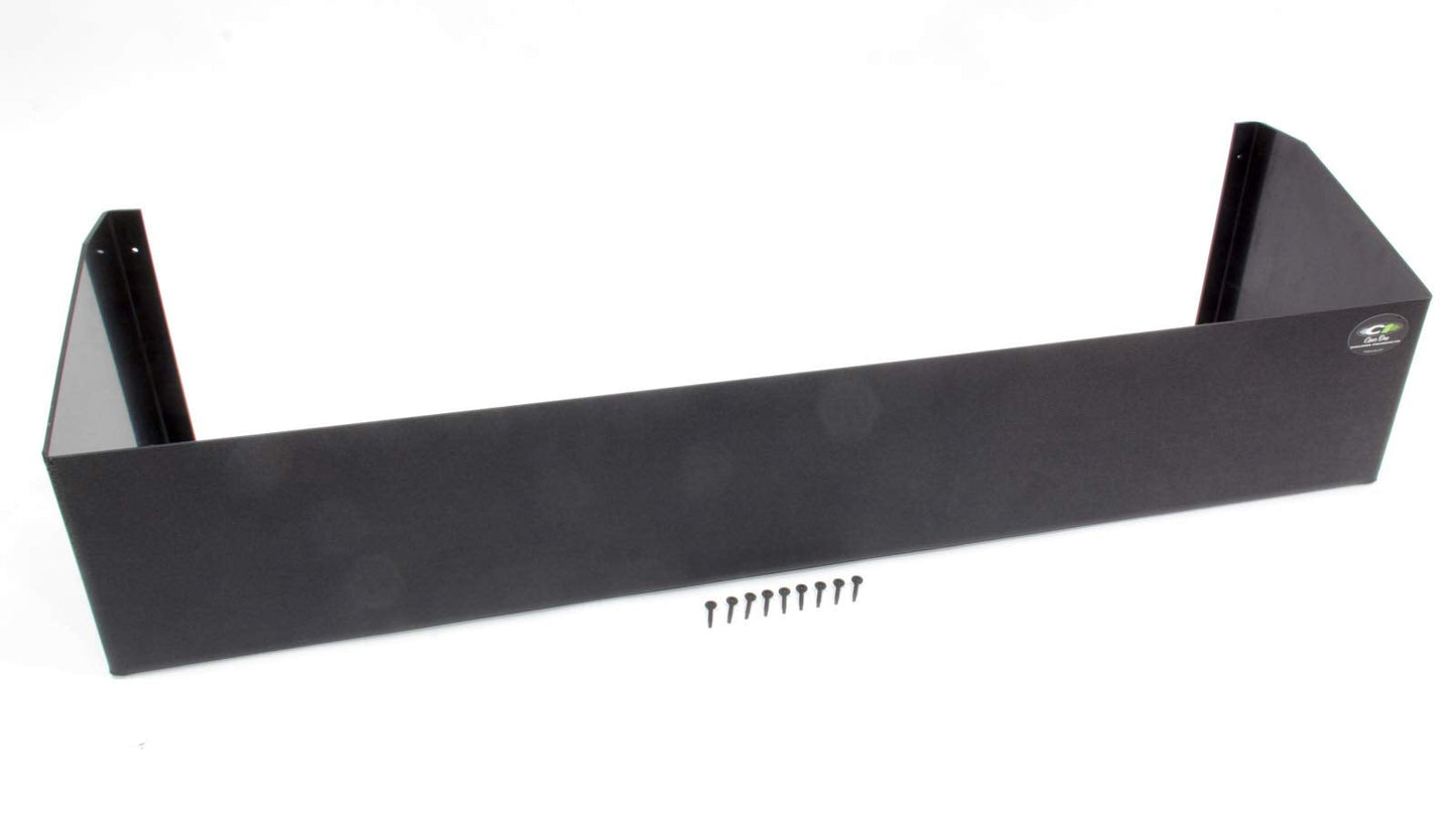 ClearOne TC111 Utility Jug Rack, 4 Bay, 48 x 11 x 12 in, Plastic, Black, Each