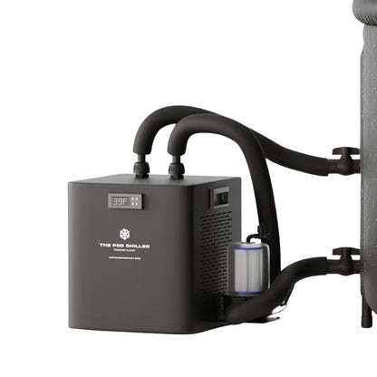 The Pod Company Pro Water Chiller – 0.5 HP – Ultra Fast 39°F Cooling for Cold Plunge Tubs – High-Power System for Heavy Use & Hot Climates – Compatible with Ice Pod & Long Pod
