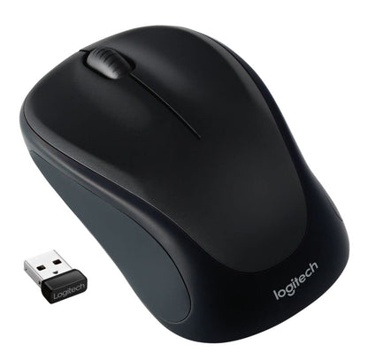 Logitech M317 Wireless Mouse, 2.4 GHz with USB Receiver, 1000 DPI Optical Tracking, 12 Month Battery, Compatible with PC, Mac, Laptop, Chromebook - Blue