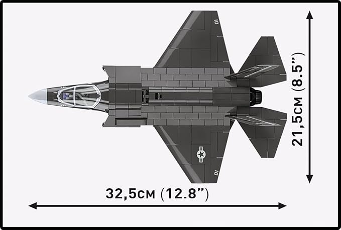 COBI Armed Forces F-35B Lightning II 1:48 Scale Building Set 614 Pieces