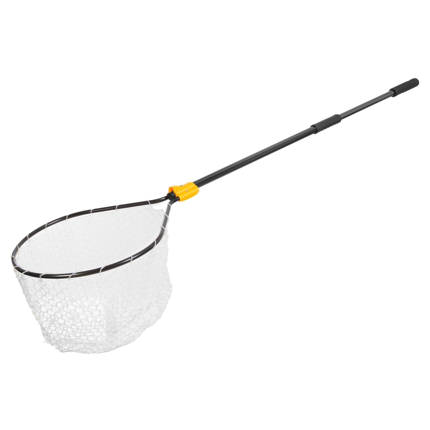 Frabill Conservation Telescoping Handle Net | Teardrop Hoop Size: 17" X 19" | Telescoping Handle: 35-60" | Netting: Tangle-Free Micromesh | Net Depth: 16"