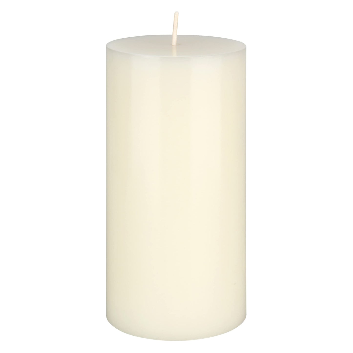 Mega Candles 1 pc Unscented Solid Ivory Pillar Candles, Hand Poured Premium Wax Candle 3 Inch x 6 Inch, Home Décor, Spas, Weddings, Occasions, Party, Centerpieces, Holidays, Vigils, Prayers