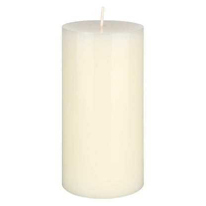 Mega Candles 1 pc Unscented Solid Ivory Pillar Candles, Hand Poured Premium Wax Candle 3 Inch x 6 Inch, Home Décor, Spas, Weddings, Occasions, Party, Centerpieces, Holidays, Vigils, Prayers