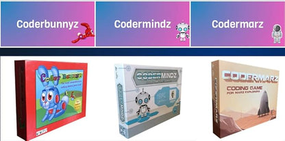 The Most Comprehensive STEM Coding Board Game Ever! Learn All The Concepts You Ever Need in Computer Programming in a Fun Adventure. Featured at TIME NBC Sony Google Maker Faires!