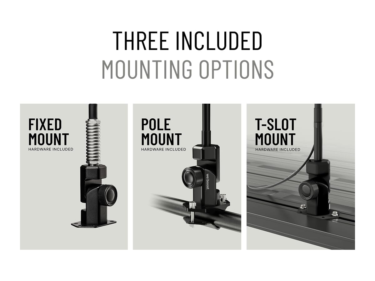 weBoost Drive Reach Overland - Cell Phone Signal Booster for Off Road Vehicles | Boosts 5G & 4G LTE for All U.S. Carriers - Verizon, AT&T, T-Mobile & More | Made in The U.S. | FCC Approved