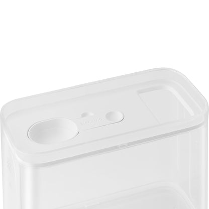 ZWILLING Fresh & Save Cube Box Starter Set, 5-pc, Plastic, Airtight Dry Food Container, Medium Cube Set with Pump