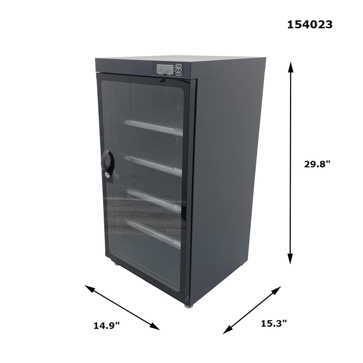 PreAsion 100L 5 Layers Electronic Dry Cabinet Camera Storage Dehumidify Cabinet 100-240V Noiseless and Energy Saving for Camera and Lenses Automatic Digital Camera Storage Dry
