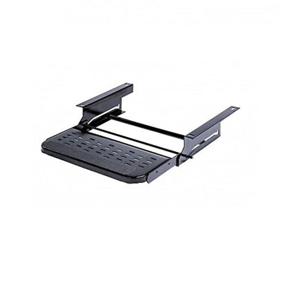 Stromberg Carlson Manual RV Step SMFP-1220 – Foldable Camper Stairs for Trailer, Portable Single Pull Out Platform for RV, Rust Resistant Construction, Exterior Camper Step, 20" Wide Non-Skid Design