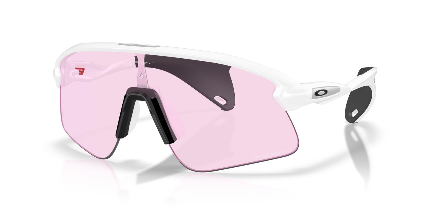 Oakley OO9517 Stunt Devil Sunglasses, Matte White/Prizm Low Light, 39 mm