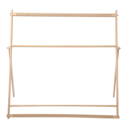 BHDD Weaving Loom,Adjustable DIY BHDD Hand Weaving Machine Hand Knitting Loom Tapestry Hand-Knitted Machine DIY Woven Set with Stand,Extra-Large Frame for Beginner(35 inchex34.6 inchex1.2 inche)