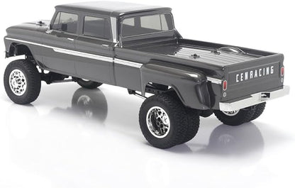 Helidirect CEN Racing Sicario 1/10 RTR 4WD Custom Dually RC Truck DL-Series - Remote Control Car for Adults Waterproof and All Terrain Capabilities - 1/10 Scale RTR (Grey Titanium)