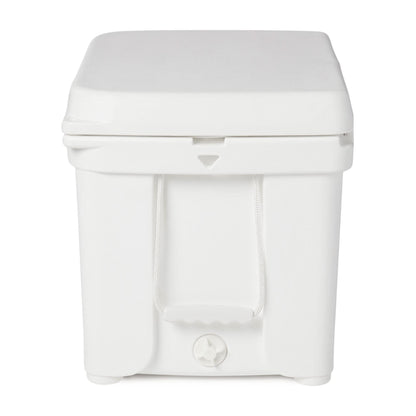 Engel Coolers ENG50 Cooler | 60 Can High Performance Durable Seamless Rotationally Molded Ice Box for Camping, Hunting, and Fishing - White
