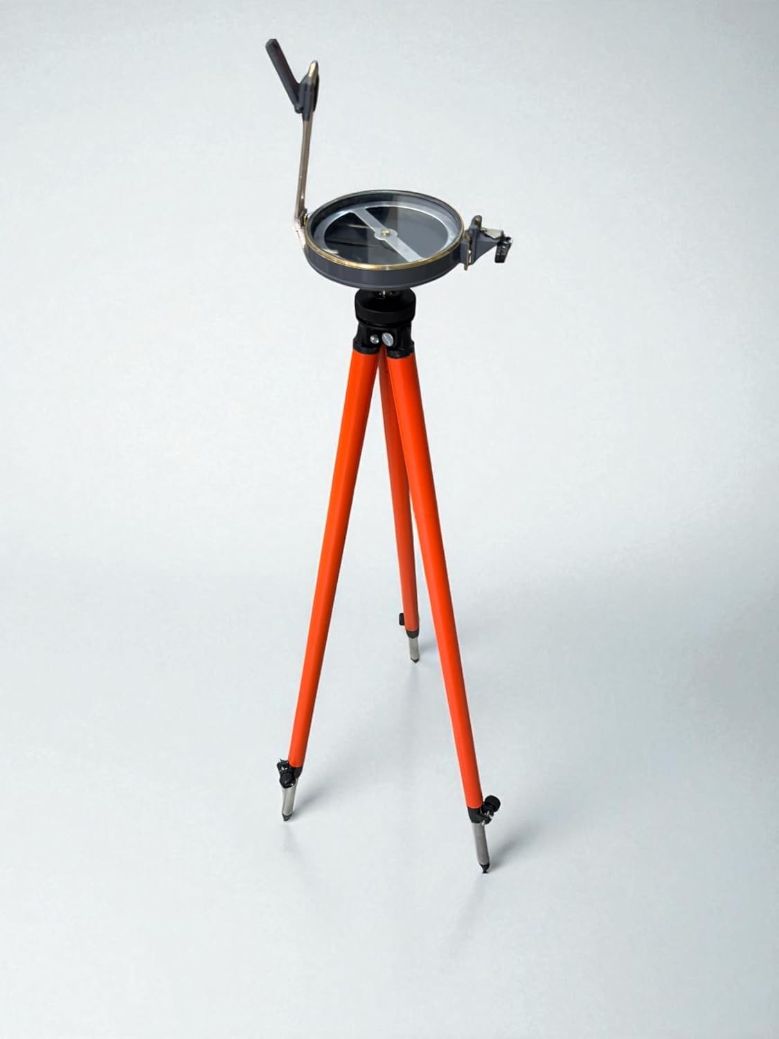 Professional Prismatic Compass for Surveying, Geological Fieldwork & Navigation – Durable Portable Compass with Tripod Mount & Sighting Mechanism for Geological Navigation