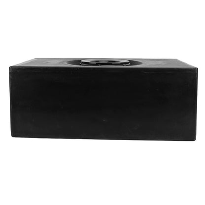 8 Gallon Black RV Water Storage Tank, Leak Proof, Rupture wear Tank for Trailer Boat Yacht, LLDPE Material, 530x300x210mm