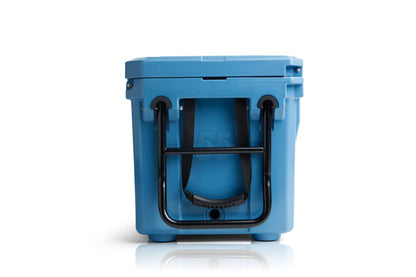 Cobalt 55 Quart Roto Molded Super Ice Cooler | Large Ice Chest - Long Term Ice Retention | (Cobalt Blue (Wheeled))