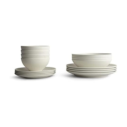 Year & Day Outdoor 16 Piece Plant Derived Dinnerware Set, Dish Set for 4