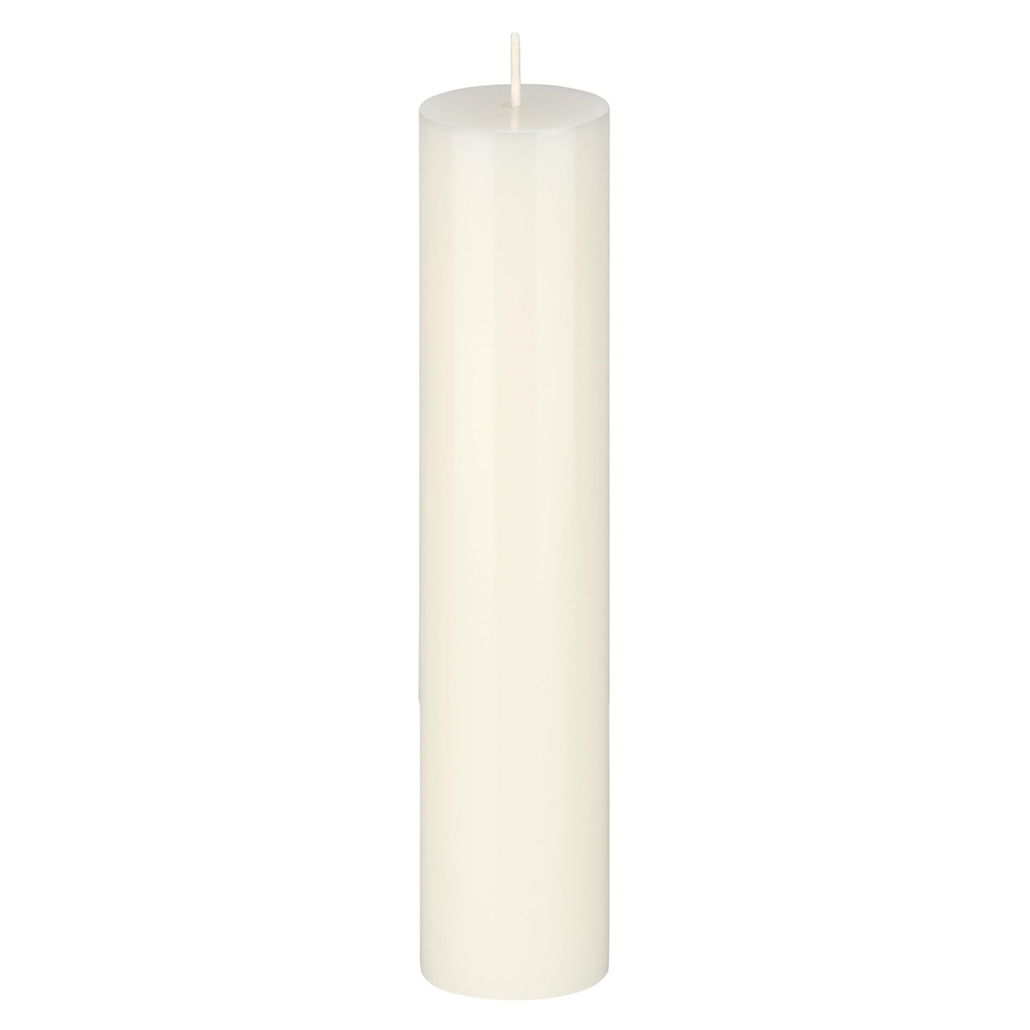 Mega Candles 1 pc Unscented Solid Off White Pillar Candles, Hand Poured Premium Wax Candle 2 Inch x 9 Inch, Home Décor, Spas, Weddings, Occasions, Party, Centerpieces, Holidays, Vigils, Prayers