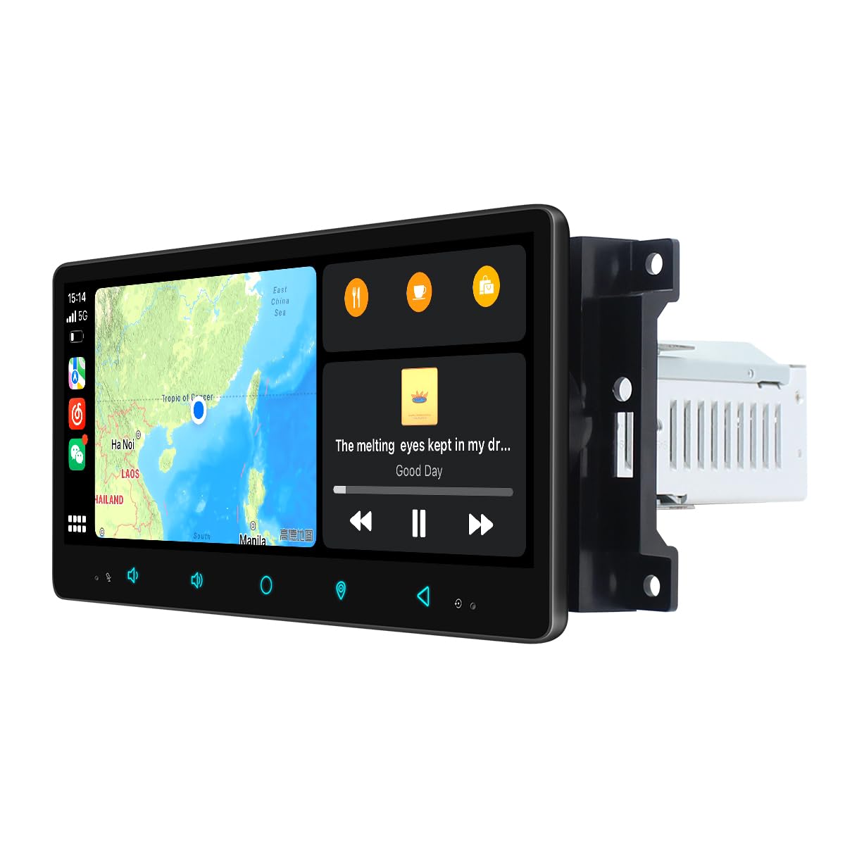 JOYING Car Radio for Jeep Wrangler Jk Patriot Compass Grand Cherokee/Chrysler/Dodge (2007-2017), 8.9" IPS Touch Screen Android 13 Stereo 4gb+64gb with Wireless Carplay, Android Auto(JY-JP102T4)