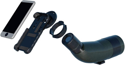 Phone Skope Complete Digiscoping Kit: Ideal Scope Camera for Hunting/Birding/Stargazing - Phone Scope Adapter Kit Includes Phone Scope Mount Case, Eyepiece Adapter, Lens Cloth - Fits Most Smartphones