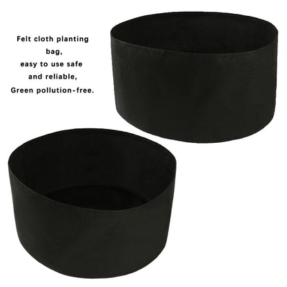 Takefuns 2pcs 150 Gallon Yard Grow Bags,Large Garden Bag,Thickened Nonwoven Plant Fabric Pots,Grow Pots Big Pots Plant for Nursery Garden,Planting