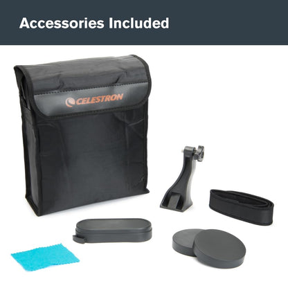 Celestron SkyMaster 25x70 Binoculars – Powerful Binoculars for Detailed Long-Distance Viewing and Binocular Astronomy – Multi-Coated Optics – Tripod Adapter & Carrying Case