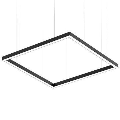 Barrina LED Linear Light Fixture, 9FT x 5FT, 306W, 30600LM, Color Changing 3000K-6000K, Black, Model 9d
