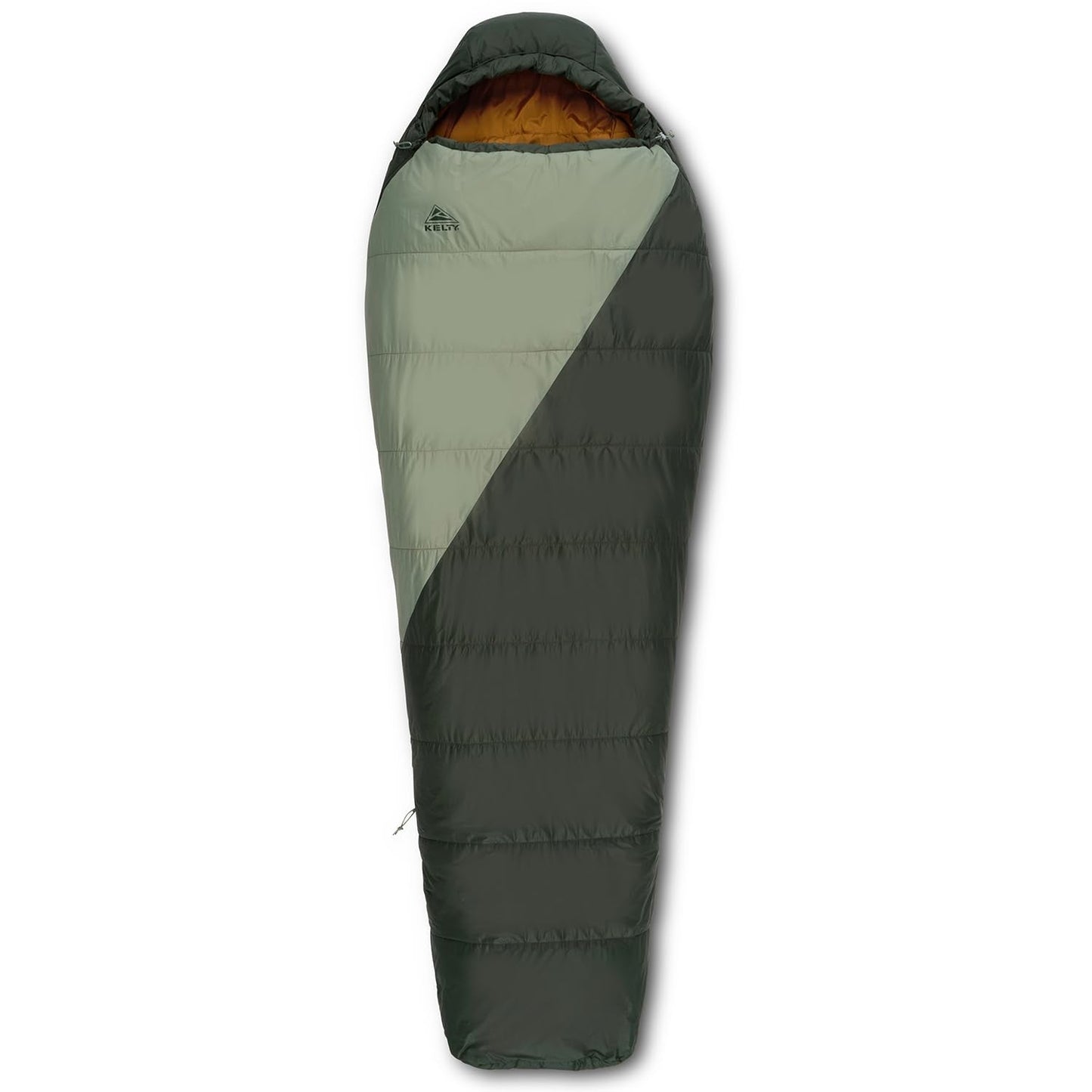 Kelty Cosmic Synthetic Fill 40 Degree Backpacking Sleeping Bag with Compression Straps, Compact and Lightweight (Long (2025))