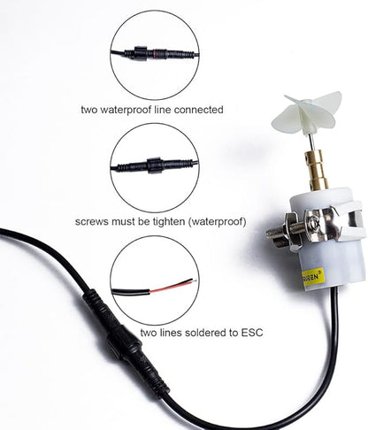 DIY Underwater ROV Robot 20M Wires Long for Viewing Underwater Environment