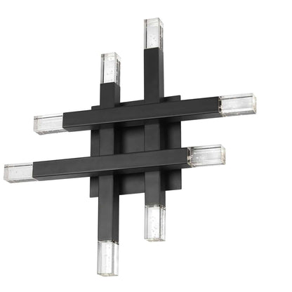 Dainolite 24W Wall Sconce Metal Matte Black FCS-1432W-MB