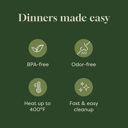 Oasier Oven Bags, Holds Up to 8 Pounds, 25 Count, Large Size 16" x 17.5", Roasting Bags for Oven Cooking & Baking, Easy Clean Lock in Flavor & Moisture