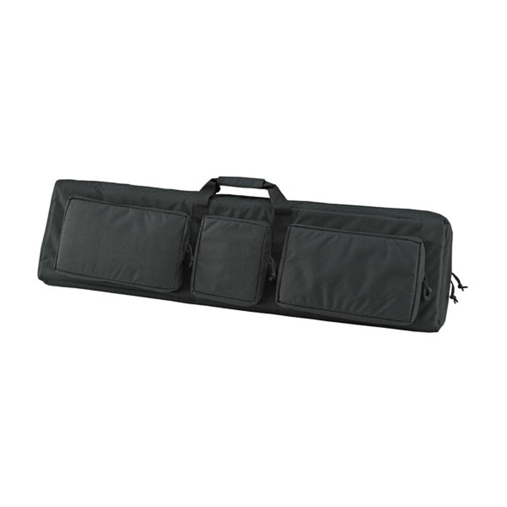 US PeaceKeeper Products P30049 - 3 Gun Case (48-Inch) - Heavy-Duty Water-Resistant Fabric - Easy to Carry - Locking Double Zippers - Lifetime Warranty - Black
