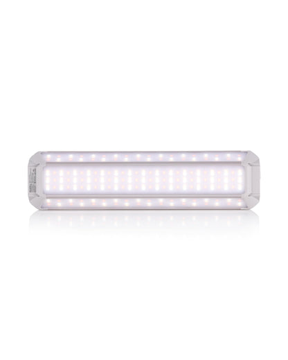 Claymore 3Face Pro L (Light Gray) - Rechargeable Surface Area Camping Light for Trucks, Overlanding, Tents, Canopies, Outdoor Events, Street Vendors, Work Lighting, Long-Lasting Battery, Hanging