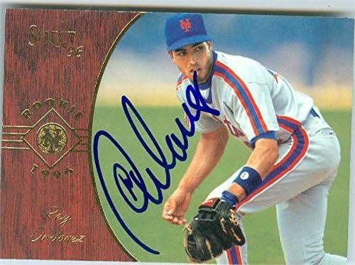 Sports Memorabilia Autograph Warehouse 246808 Rey Ordonez Autographed Baseball Card - New York Mets 1996 Score Select - No. 173 Rookie