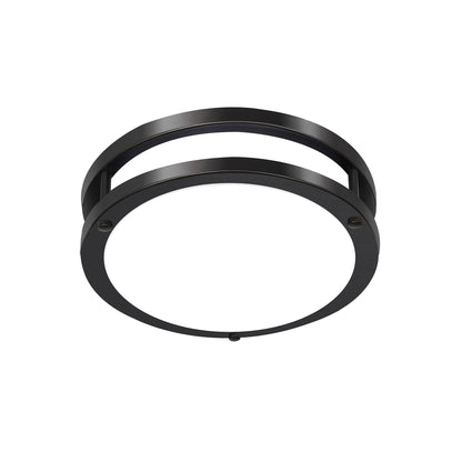 Hlite 10inch LED Flush Mount Ceiling Light Fixture, 1600LM, Oil Rubbed Bronze, Model HBCE-10C-OHW5K