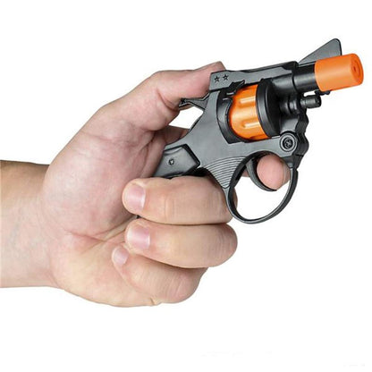 ArtCreativity Cap Gun Revolver Toy for Kids - Set of 2 Toy Cap Guns with Safe Shooter Design, Classic Pistol Toys for Boys and Girls Ages 4+